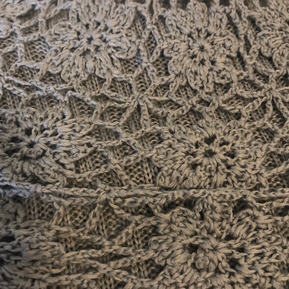 Crochet Bell Sleeve Sweater - Picture 4 of 7